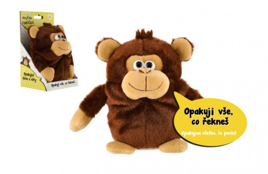 Opička Tonička plyšová