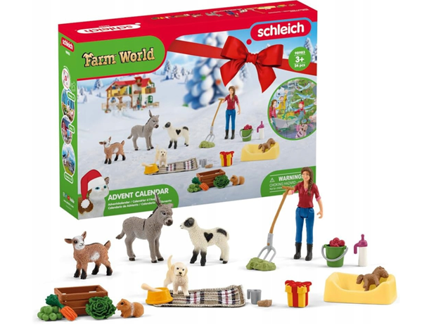 Schleich 98983 Adventní kalendář domácí zvířátka