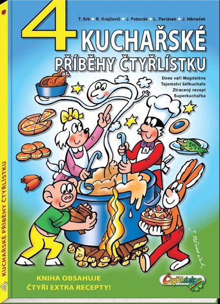 4 kuchařské příběhy Čtyřlístku - Poborák Jiří