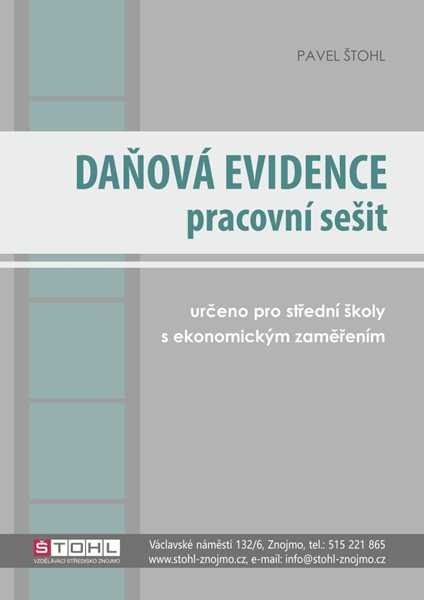 Daňová evidence 2023 - pracovní sešit - Pavel Štohl