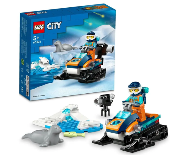 LEGO® City 60376 Arktický sněžný skútr