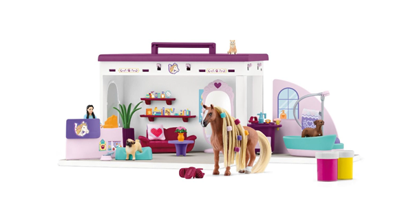 Schleich 42614 Sofiin salon krásy pro domácí mazlíčky