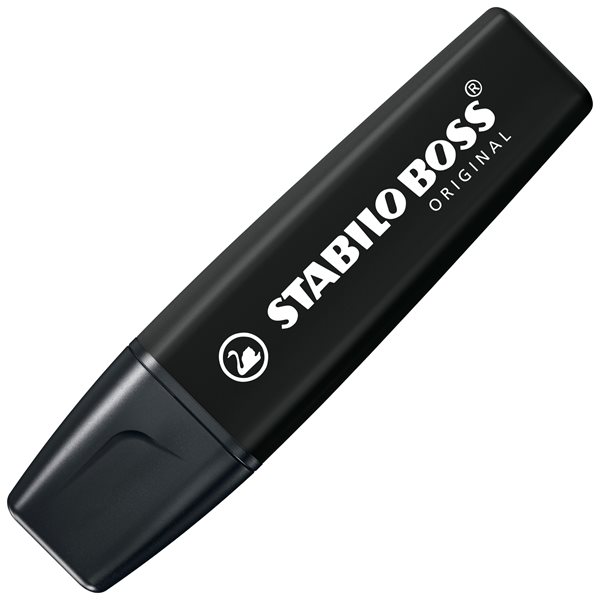Zvýrazňovač STABILO BOSS ORIGINAL NatureCOLORS - černá