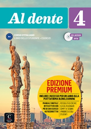 Al dente 4 (B2) – Libro + quad. + CD + DVD Premium