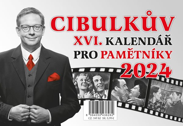 Cibulkův kalendář pro pamětníky 2024 - Aleš Cibulka - 22x15 cm