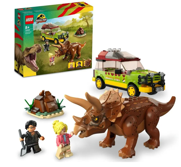 LEGO® Jurassic World™ 76959 Zkoumání triceratopse​