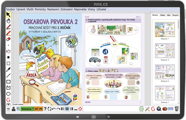 MIUč+ Oskarova prvouka 2 – školní multilicence na 1 školní rok - NOVÁ ŠKOLA