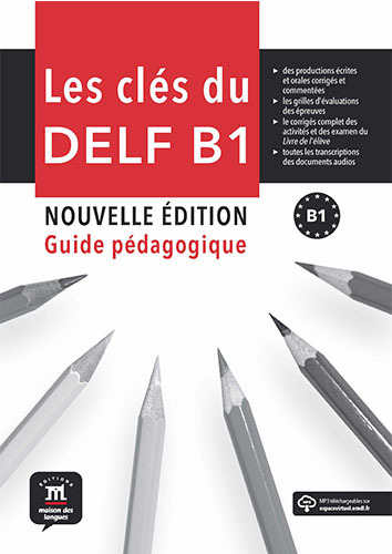 Les clés du Nouveau DELF – Nouvelle édition (B1) – Guide péd. + MP3