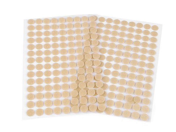 Suchý zip samolepicí kolečka Ø10 mm