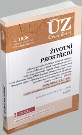 ÚZ 1558 / Životní prostředí