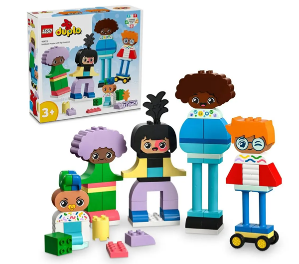 LEGO DUPLO® 10423 Sestavitelní lidé s velkými emocemi