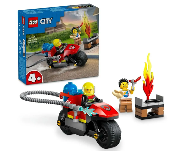 LEGO® City 60410 Hasičská záchranná motorka