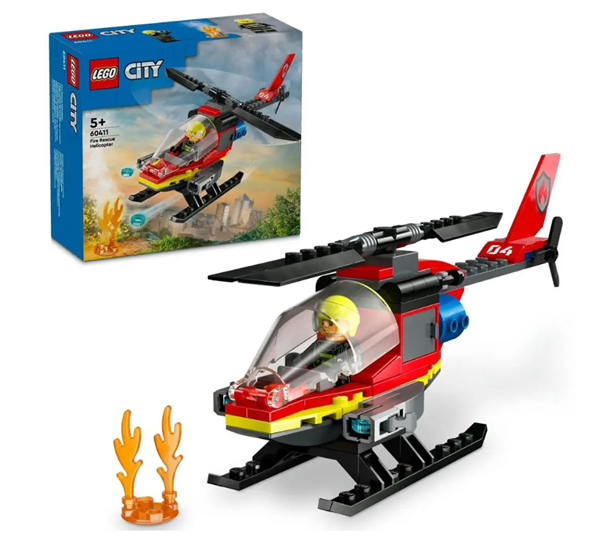 LEGO® City 60411 Hasičský záchranný vrtulník