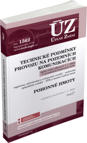 ÚZ 1562 / Technické podmínky provozu na pozemních komunikacích