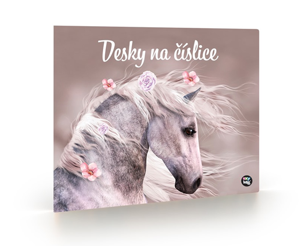 Desky na číslice - kůň romantic 2024