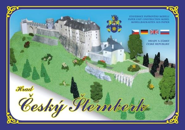 Hrad Český Šternberk - Stavebnice papírového modelu (1) - neuveden