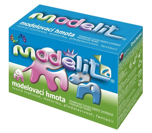 Modelovací hmota bílá MODELIT 500 g