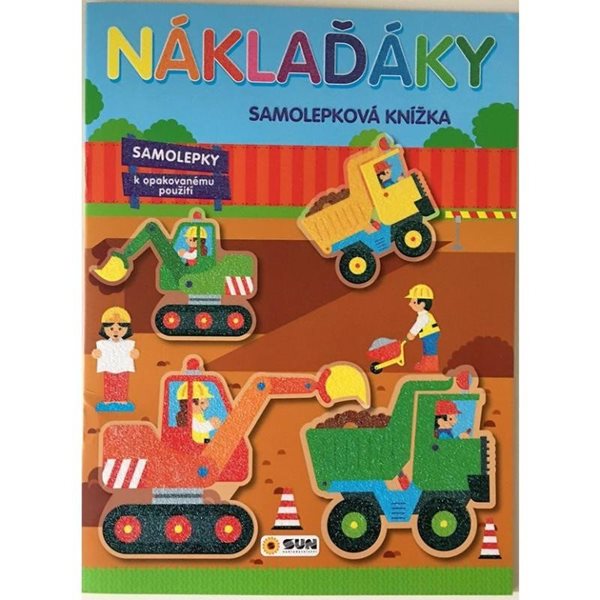 Náklaďáky - samolepková knížka (1) - neuveden