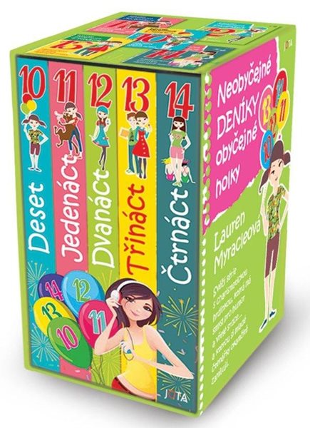 Neobyčejné deníky obyčejné holky BOX 1-5 - Myracleová Lauren