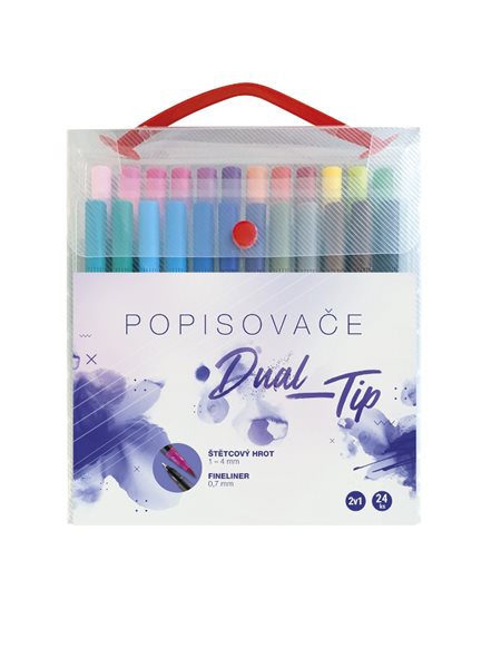 Sada popisovačů CONCORDE Dual-Tip