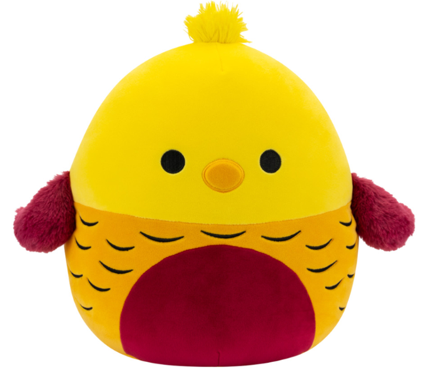 Squishmallows Zlatý bažant Beck - 30 cm