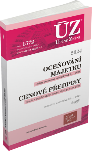 ÚZ 1572 / Oceňování majetku