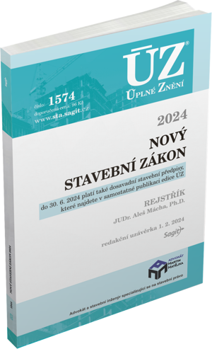 ÚZ 1574 / Nový stavební zákon 2024