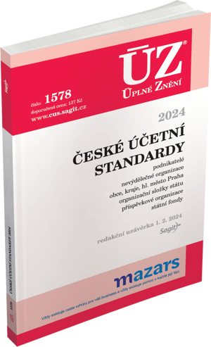 ÚZ 1578 / České účetní standardy 2024