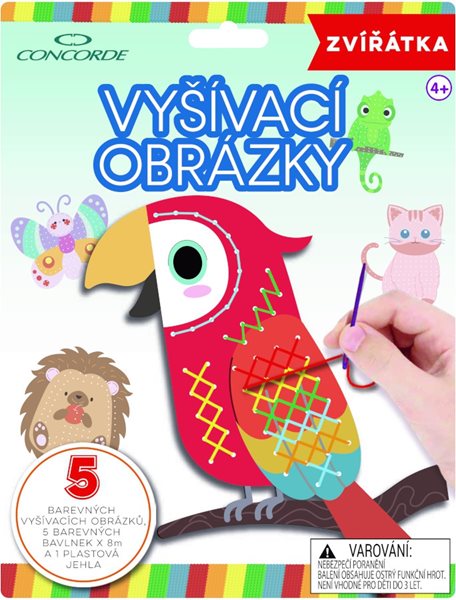 Vyšívací obrázky CONCORDE Zvířátka