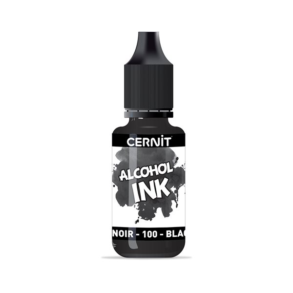 Alkoholový inkoust CERNIT 20 ml - černý
