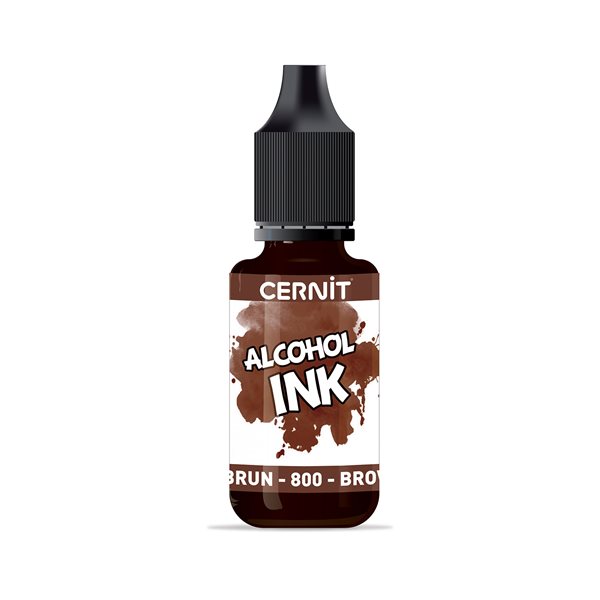 Alkoholový inkoust CERNIT 20 ml - hnědý