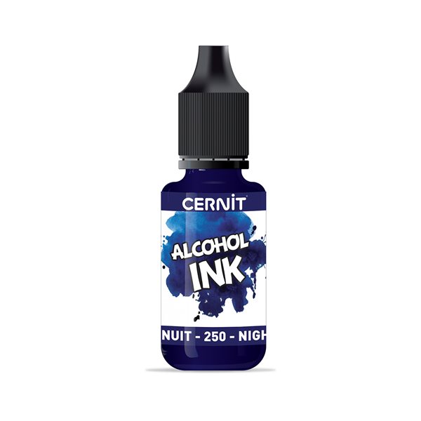 Alkoholový inkoust CERNIT 20 ml - noční modrá