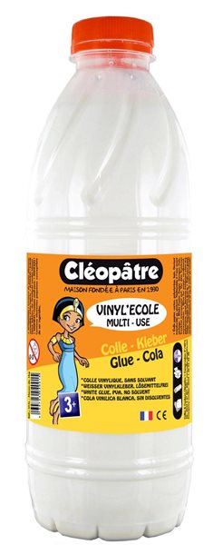 PVA lepidlo CLEOPATRE VINYLECOLE bílé - 1 Kg