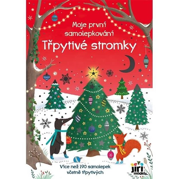 Třpytivé stromky - Moje první samolepkování - neuveden
