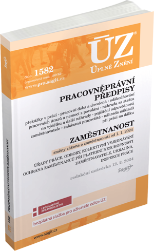 ÚZ 1582 / Pracovněprávní předpisy