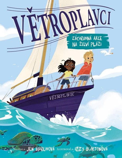 Větroplavci 1 - Záchranná akce na želví pláži - Marlin Jen