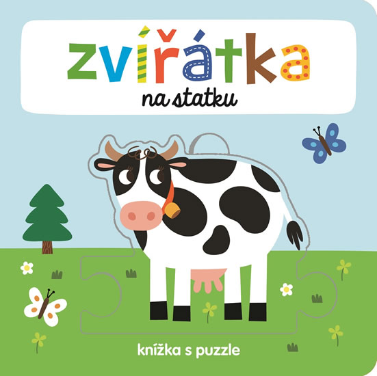 Zvířátka na statku - knížka s puzzle - neuveden