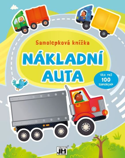 Nákladní automobily - Samolepková knížka - neuveden