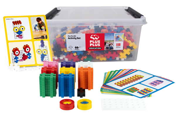Plus-Plus BIG Naučte se stavět box - Activity Set