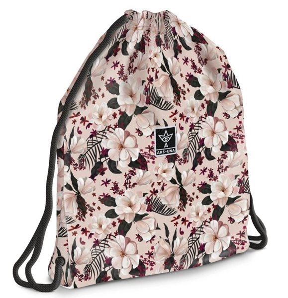 Sáček na přezůvky Ars Una - Flowery Pink