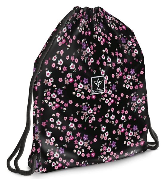 Sáček na přezůvky Ars Una - Pearl Blossom Black