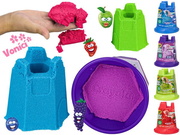 Crayola písek kinetický 142 g vonící