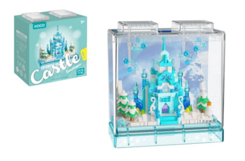 Stavebnice mini KOCO Zimní hrad