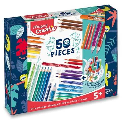 Výtvarný kufřík Maped Creativ - 50 ks