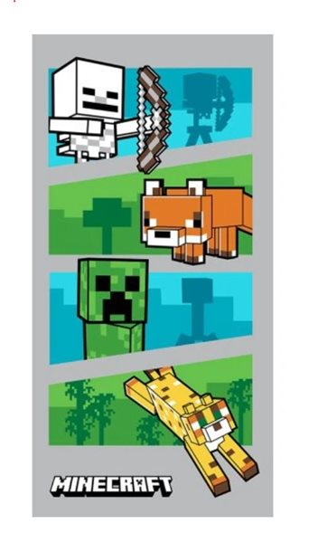 Dětská osuška Minecraft Zvířátka