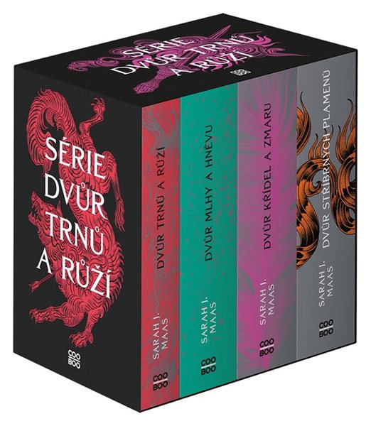 Dvůr trnů a růží - box 1-4 - Sarah J. Maasová - 13x20 cm