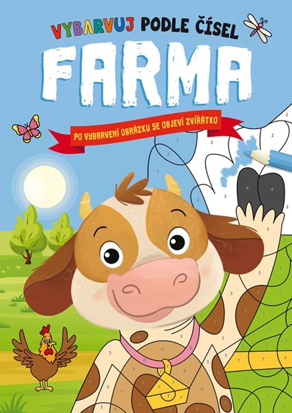 Farma / Vybarvuj podle čísel - Hannah Campling - A4