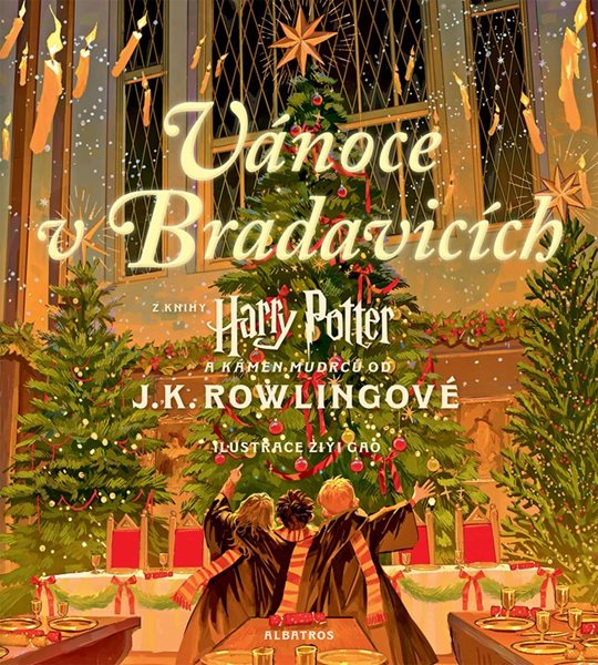 Harry Potter: Vánoce v Bradavicích - J. K. Rowlingová - 25x28 cm