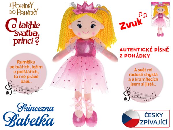 Panenka Princezna Babetka 35 cm