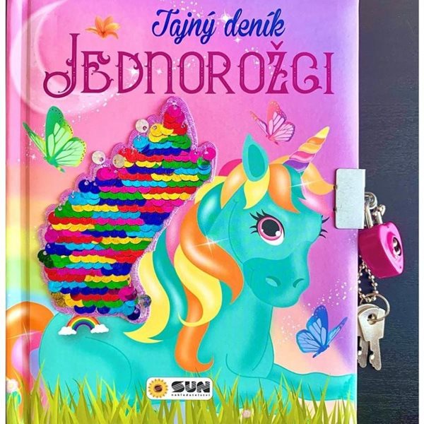 Tajný deník Jednorožci - Kniha s flitry - neuveden